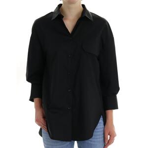 CAMICIA TASCHINO NERO